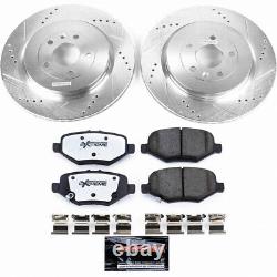 Power Stop Brake Kit For Ford Taurus 2013-2019 Rear Z36 Truck & Tow