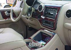Premium Ford Expedition Fits 2003 2004 2005 2006 Interior Set Wood Dash Trim Kit
