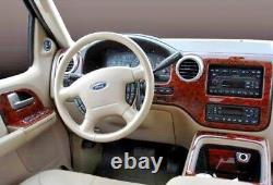 Premium Ford Expedition Fits 2003 2004 2005 2006 Interior Set Wood Dash Trim Kit