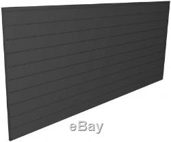 Proslat 8 ft. Gray Wall Panel Kit Easy Install Tool Equipment Holding Organizer