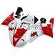 Racing Fairing Kits For Yamaha 2001 Yzf R1 2000 Fairings 00 Yzf1000 01 White Red