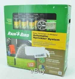 Rain Bird 32ETI Easy Install In Ground Automatic Sprinkler System Kit Outdoor