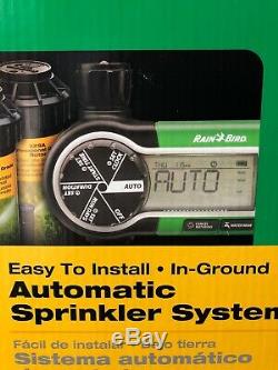 Rain Bird Sprinkler Kit Easy Install In Ground Automatic System Lawn Yard Timer