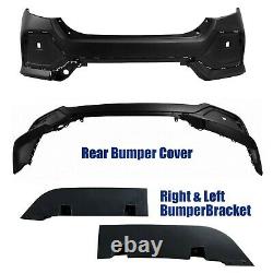 Rear Body Parts Kit Fit For 2016-2018 HONDA CIVIC Type R Style Rear Bumper set