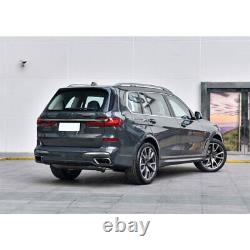 Rear Trunk Roof Spoiler Wing Lip Kit For BMW X7 M-Sport 19-2021 Glossy Black ABS
