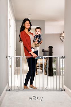 Regalo Easy Step 49-Inch Extra Wide Baby Gate, Includes 4-Inch and 12-Inch Kit