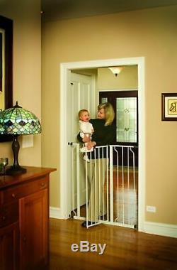 Regalo Easy Step Extra Tall Walk Thru Baby Gate, Includes 4-Inch Extension Kit