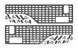 Rough Country 10636 Powder-Coated Steel Molle Panel Kit for Jeep Gladiator JT