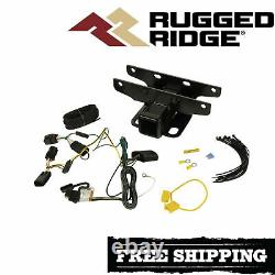 Rugged Ridge Trailer Hitch Kit With Wiring Harness For 2018-2022 Jeep Wrangler JL