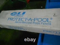 SET OF 2-GLI Above Ground Pool Fence Kit White