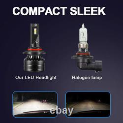 SHENKENUO 9005 9006 LED Headlight Bulbs High Low Beam Conversion Kit Super White