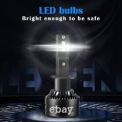SHENKENUO H1 LED Headlight Bulbs 6000K High Low Beam Conversion Kit Super White