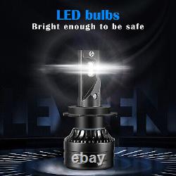 SHENKENUO H7 LED Headlight Bulbs 6000K High Low Beam Conversion Kit Super White