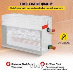 SPA Generator Self-draining Steam Shower for Sauna Room Temperature adjustable