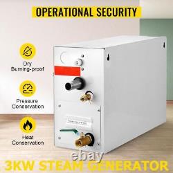 SPA Generator Self-draining Steam Shower for Sauna Room Temperature adjustable