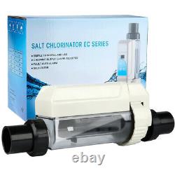 Salt Chlorine Generator With Power Complete Kit 10K Gal Pool Water Treatment