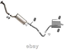 Single Exhaust System Pipe Mufflers For Saturn Outlook 3.6L 2007-2008