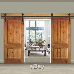 Sliding door kit Easy and quiet Easy to install double guide System for he