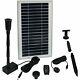 Solar Powered Water Pump And Panel Kit With Battery Pack And Remote Control, Use