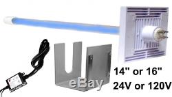 SpeedLight Jr. Easy Install- UV Light for Air Conditioner HVAC Ducts Coil