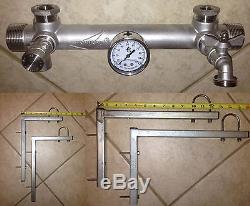 Stainless Constant Pressure Manifold Kit for Easy Grundfos SQE Installation