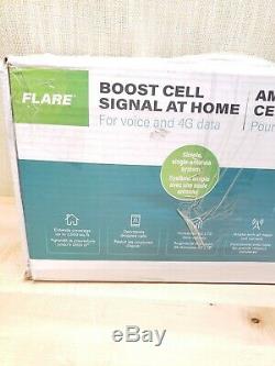 SureCall Flare 4G Easy Install Cell Phone Signal Booster Kit for Home & Office