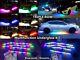 Triple Row Chasing Flow Multifunction 4ft+6.5ft Underglow Led Strips 4lights Kit
