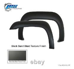 Textured OE Style Fender Flares Fits GMC Sierra 1500 2007-2013 5.8 Ft Bed Only