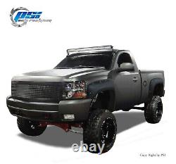 Textured Pop-Out Fender Flares Fits Silverado 1500 07-13 2500 HD 3500 HD 07-14