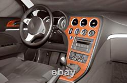 To Fits Interior Dash Trim Kit Audi A4 2000-2007 Wood 11pcs