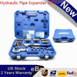 Universal Hydraulic Expander Kit + Pipe Fuel Flaring Tool Steel Easy to Install