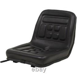Universal Tractor Seat Cushion Kit With Backrest and Bottom Easy Installation