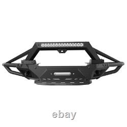 Upgrade Steel Front Bumper Kits Direct Replacement For 2021-2023 Ford Bronco