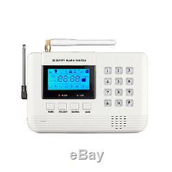 V88 GSM SMS PSTN Dual Nets Wireless Kits Home Alarm Security System Easy Install