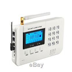 V88 GSM SMS PSTN Dual Nets Wireless Kits Home Alarm Security System Easy Install