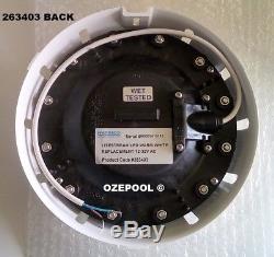 Waterco 263403 LED pool light, BLUE LENS easy install no electrician Replace kit