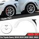 Wheel Fender Eyebrow Kit For Toyota Camry 2018-22 2021 Se Xse Yofer Style White