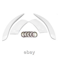 Wheel Fender Eyebrow Kit For Toyota Camry 2018-22 2021 SE XSE YOFER Style White