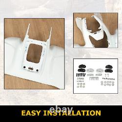 White Front+Rear Fender ABS Plastic Kit For Honda TRX 400EX TRX400EX 1999-2004