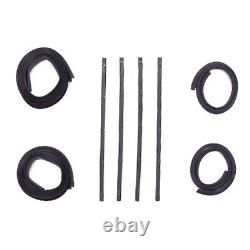 Window Sweeps Felt Kit, Front Left and Right Hand 8pc. For 64-70 A100 Van/Pickup