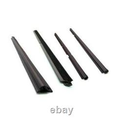 Window Sweeps Felt Kit for 99-04 Jeep Front & Rear Driver & Passenger Side Outer