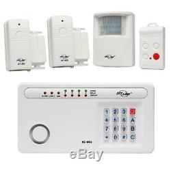 Wireless DIY Security System Alarm Kit Easy Installation Motion Sensor Alarm NEW