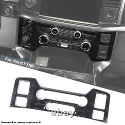 Wood Grain Center Console Dash Gear Shift Trim Cover Kit For Ford F150 2021+ 5pc