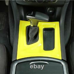 Yellow Full Kit Interior Decoration Cover Trim Accessories for Dodge Charger 15+